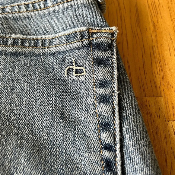 Rag & Bone The Dre jeans, size 25. These are skinny low rise jeans. - Picture 7 of 8
